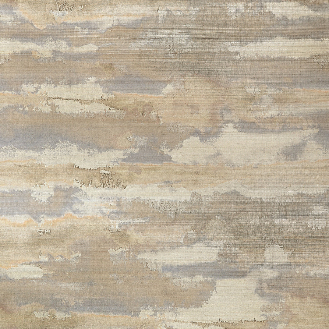 SILVER LINING - Champagne by Thibaut Wallpaper