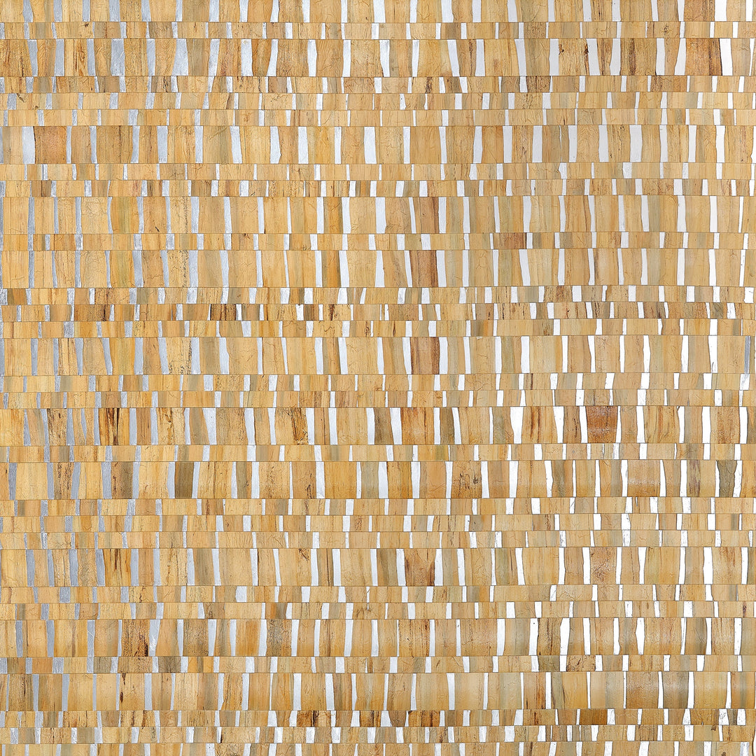 NAMONAKI - Silver by Thibaut Wallpaper
