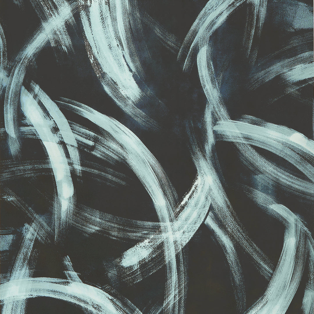 MAGNUS - Charcoal by Thibaut Wallpaper