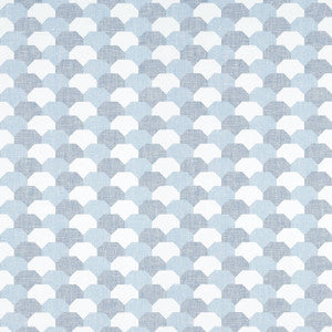 Hidden Hills Navy and White T27010 by Thibaut Wallpaper