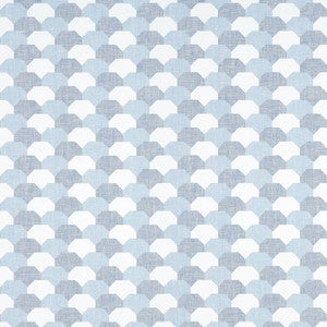 Hidden Hills Navy and White T27010 By Thibaut Wallpaper