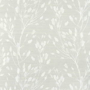 Wild Flower Grey T27025 by Thibaut Wallpaper