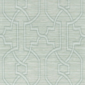 Promenade Robin's Egg T279 by Thibaut Wallpaper
