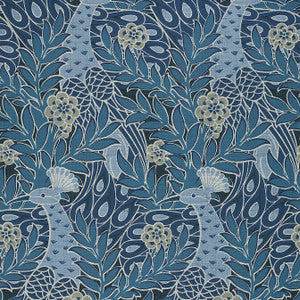 Desmond Navy T2918 by Thibaut Wallpaper