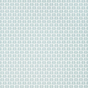 Hillock Aqua T2941 by Thibaut Wallpaper