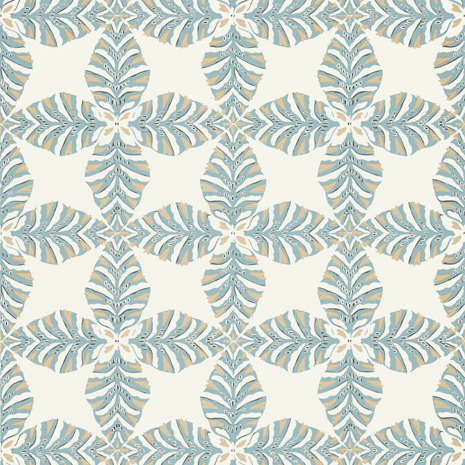 Starleaf Aqua T2972 by Thibaut Wallpaper Thibaut Wallpaper Starleaf Aqua T2972Wallpaper Paramount Wallpaper U.S.A. </p><p>Repeat: V: 12.5 27 - Fabric Carolina -