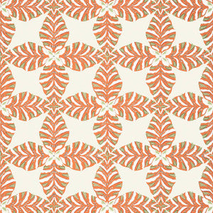 Starleaf Orange T2975 by Thibaut Wallpaper