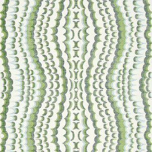 Ebru Green T2984 by Thibaut Wallpaper