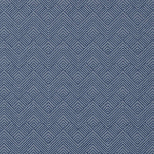 Oslo Chevron Navy T2990 by Thibaut Wallpaper