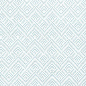 Oslo Chevron Aqua T2993 by Thibaut Wallpaper