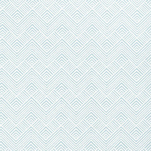 Oslo Chevron Aqua T2993 by Thibaut Wallpaper