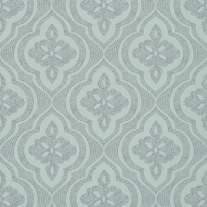 Ophelia Aqua T2996 by Thibaut Wallpaper Thibaut Wallpaper Ophelia Aqua T2996Wallpaper Paramount Wallpaper U.S.A. </p><p>Repeat: V: 12.5 27 - Fabric Carolina -