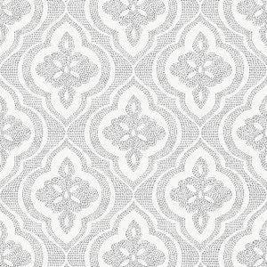 Ophelia Black and White T2997 by Thibaut Wallpaper