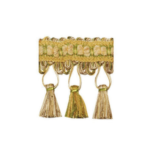 T30055 Col. 430 - Green/Gold/Beige by Europatex Fabric Barton 55% Rayon / 45% Cotton China See Sample Horizontal: N/A and Vertical: N/A 2.75 inches  - Fabric Carolina -