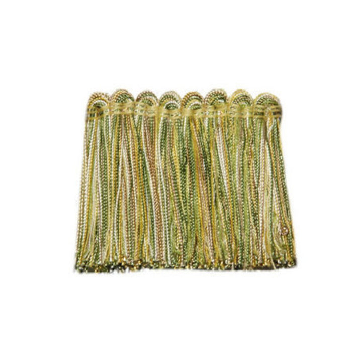 T30056 Col. 430 Green/Gold/Beige by Europatex Fabric Barton 34% Cotton / 33% Polyester / 33% Rayon 0.25 inches - Fabric Carolina -