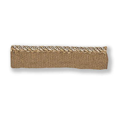 Petite Cord W/Flange Oyster by Kravet Couture Trim - VISCOSE - 100% United Kingdom LIGHT Horizontal: 0 and Vertical: 0 0 - Fabric Carolina -