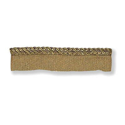 Petite Cord W/Flange Olive by Kravet Couture Trim - VISCOSE - 100% United Kingdom LIGHT Horizontal: 0 and Vertical: 0 0 - Fabric Carolina -