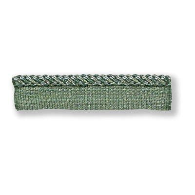 Petite Cord W/Flange Lagoon by Kravet Couture Trim - VISCOSE - 100% United Kingdom LIGHT Horizontal: 0 and Vertical: 0 0 - Fabric Carolina -