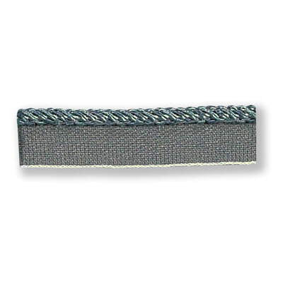Petite Cord W/Flange Cadet by Kravet Couture Trim - VISCOSE - 100% United Kingdom LIGHT Horizontal: 0 and Vertical: 0 0 - Fabric Carolina -
