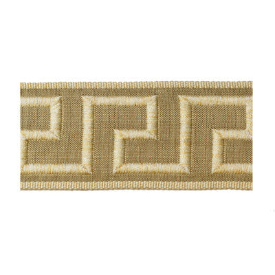 Greek Key Border by Kravet Design Trim - VISCOSE - 100% France LIGHT Horizontal: 0 and Vertical: 0 1.375 - Fabric Carolina -
