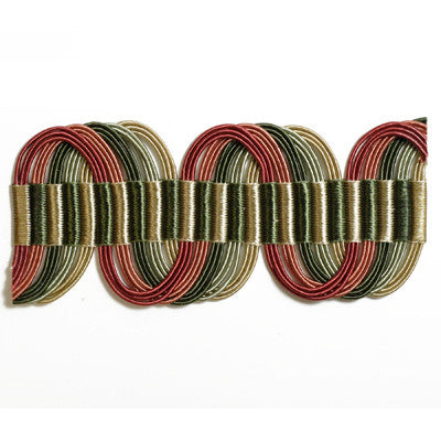 Undulating Border by Kravet Couture Trim Kravet Couture Trim Undulating Border Trim COTTON - 56%;RAYON - 44% China </p><p>Repeat: H: 0, V: 0 1.75 - Fabric Carolina -