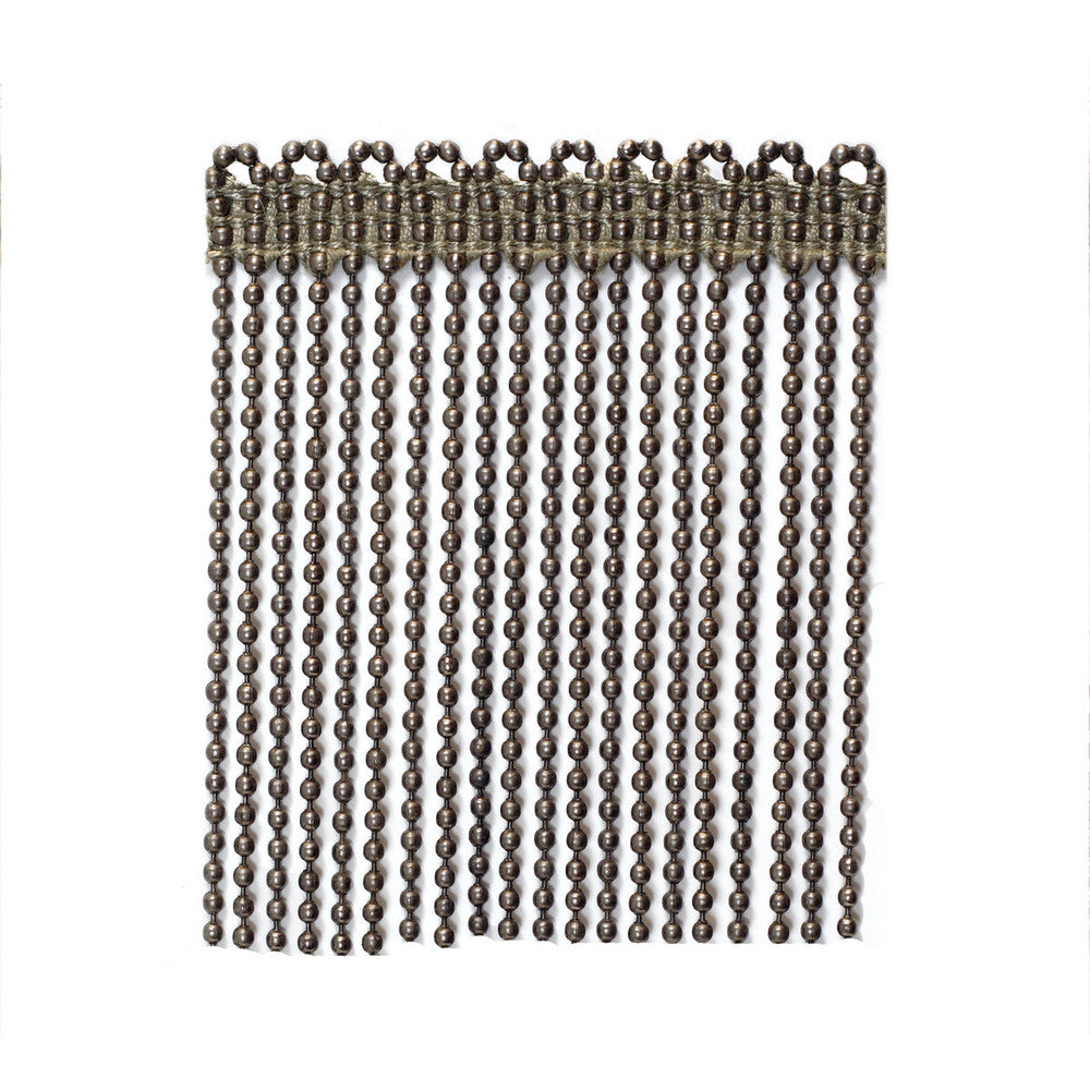 Ball/Chain Bull Armour by Kravet Couture Trim SOPRANO COLLECTION METAL - 99%;VISCOSE - 1% Egypt Horizontal: and Vertical: 3.5 - Fabric Carolina -