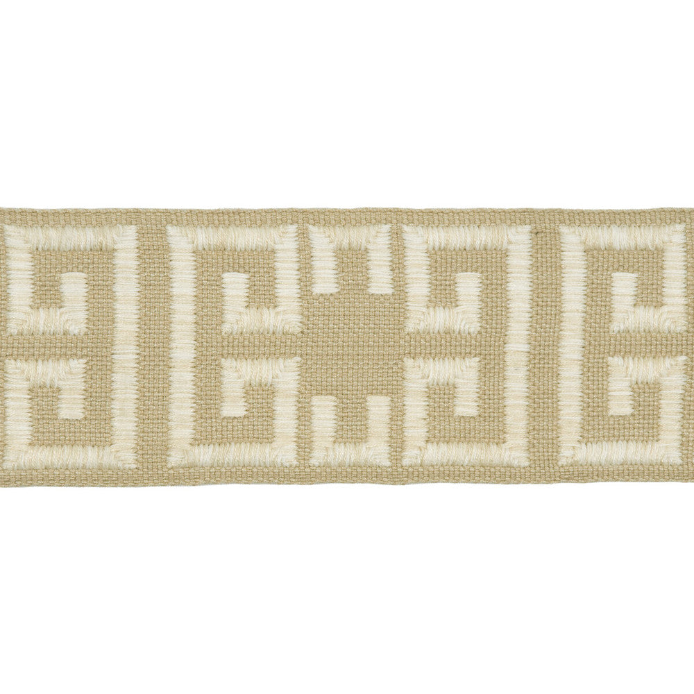 Empress Edging Pearl by Kravet Couture Trim BARBARA BARRY INDOCHINE VISCOSE - 100% France Horizontal: and Vertical: 2.5 - Fabric Carolina -