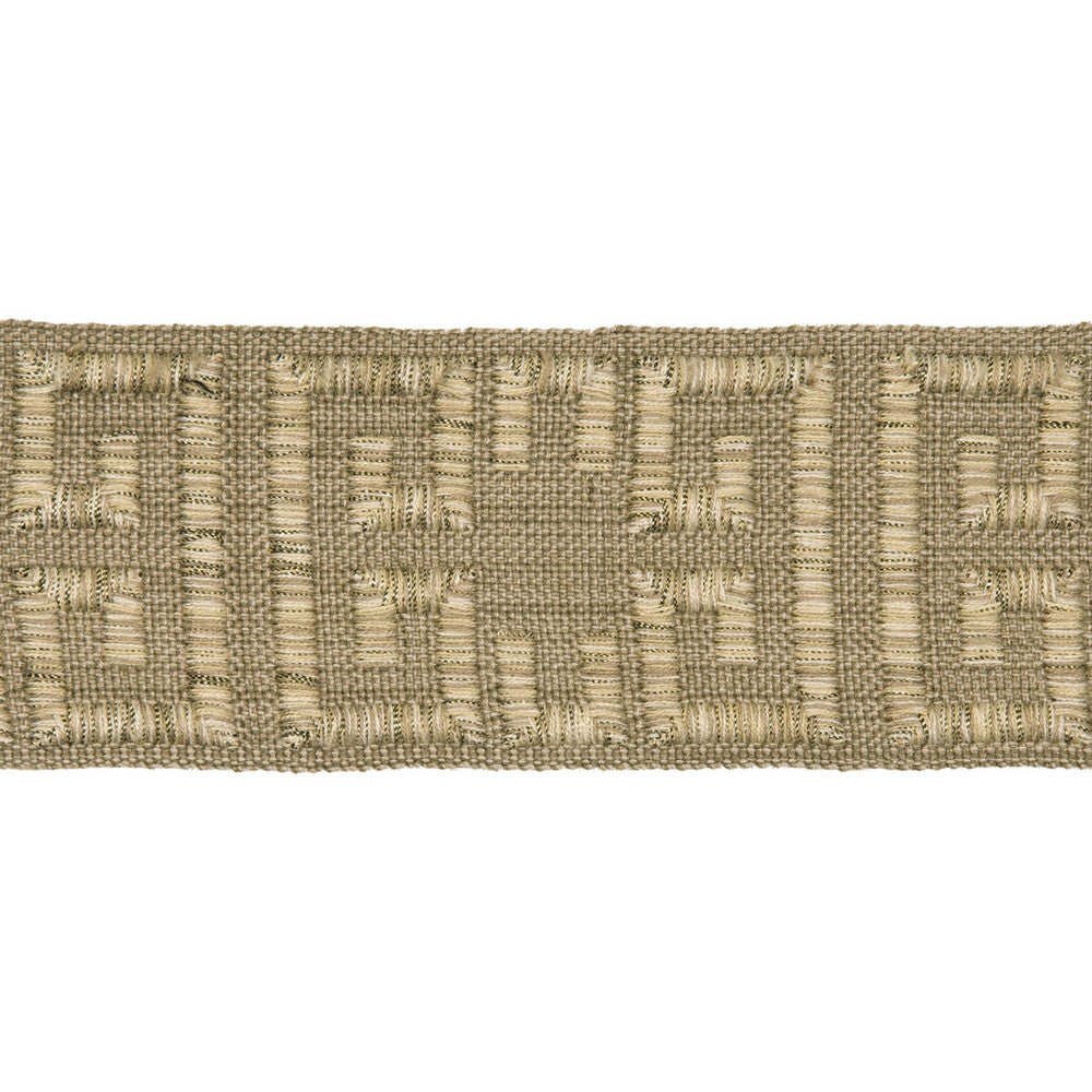 Empress Edging Varnish by Kravet Couture Trim BARBARA BARRY INDOCHINE VISCOSE - 78%;METALLIC - 22% France - Horizontal: - and Vertical: - 2.5 - Fabric Carolina -