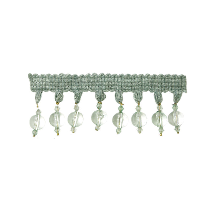 Clearbead Aqua by Kravet Design Trim - ACRYLIC - 60%;COTTON - 40% India - Horizontal: - and Vertical: - 1.375 - Fabric Carolina -