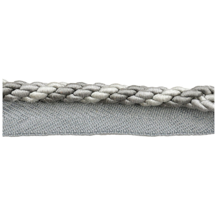 Tonal Cord Grey Frost by Kravet Couture Trim CALVIN KLEIN COLLECTION COTTON - 58%;SILK - 28%;POLYESTER - 14% China Horizontal: and Vertical: 0.25 - Fabric Carolina -