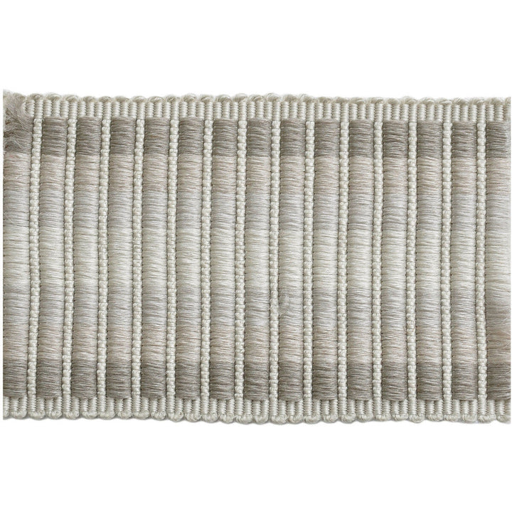 Ottoman Band Grey Frost by Kravet Design Designer Trim CALVIN KLEIN COLLECTION SILK - 100% China Horizontal: and Vertical: 1.75 - Swanky Fabrics -
