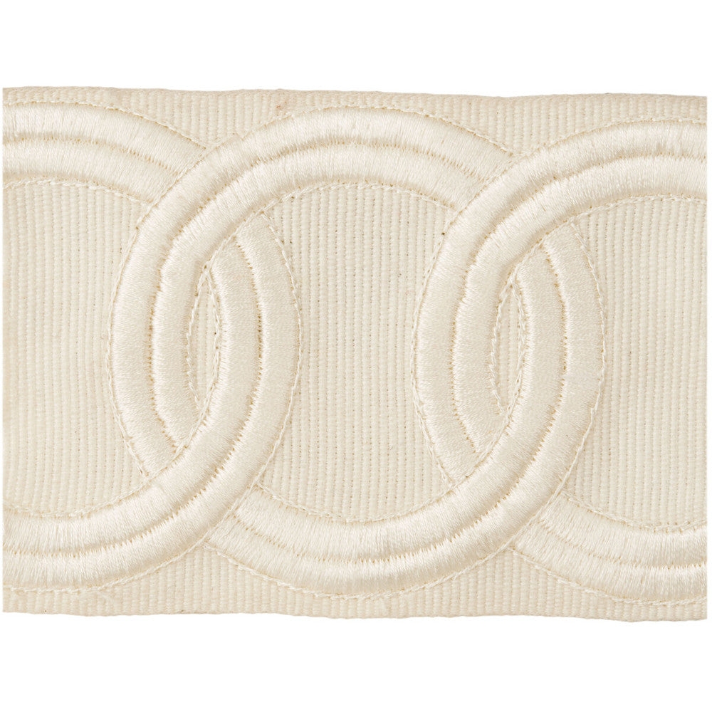 Grecian Braid Pearl by Kravet Couture Trim CALVIN KLEIN COLLECTION COTTON - 78%;RAYON - 22% India - Horizontal: 2.5 and Vertical: 1.5 2.559 - Fabric Carolina -