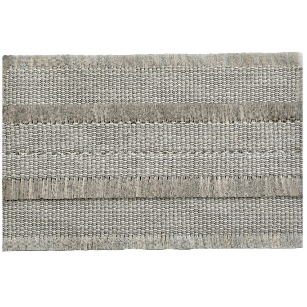 Fringed Border Grey Frost by Kravet Couture Trim CALVIN KLEIN COLLECTION RAYON - 57%;COTTON - 39%;NYLON - 4% India Horizontal: and Vertical: 1.77 - Fabric Carolina -