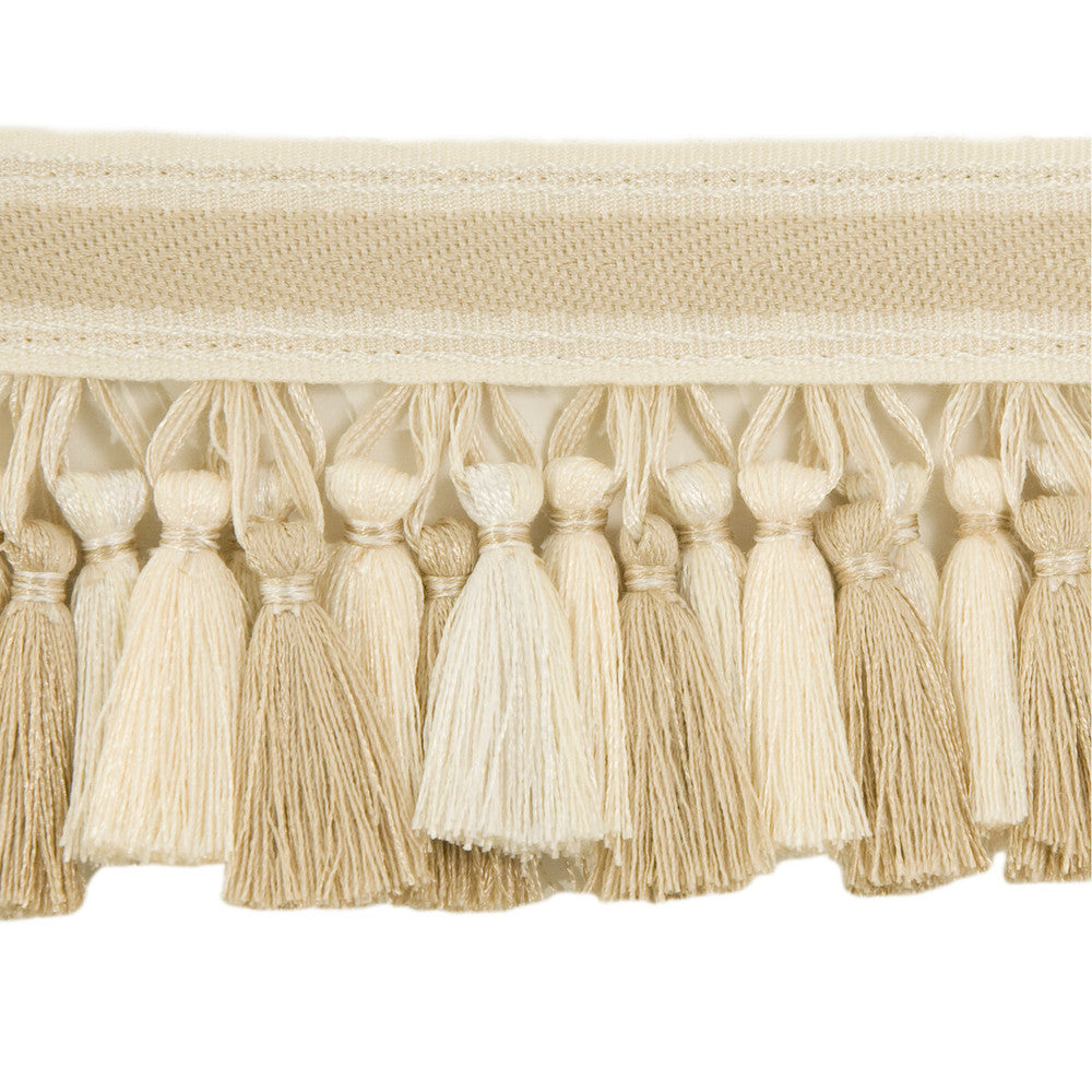 Book Hampton Natural by Kravet Design Trim - POLYESTER - 100% India - Horizontal: - and Vertical: - 3 - Fabric Carolina -