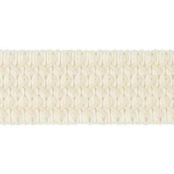 Rock N Roll Chalk by Kravet Couture Trim LINEN - 70%;COTTON - 28%;POLYURETHANE - 2% Belgium Horizontal: and Vertical: 1.75 - Fabric Carolina -
