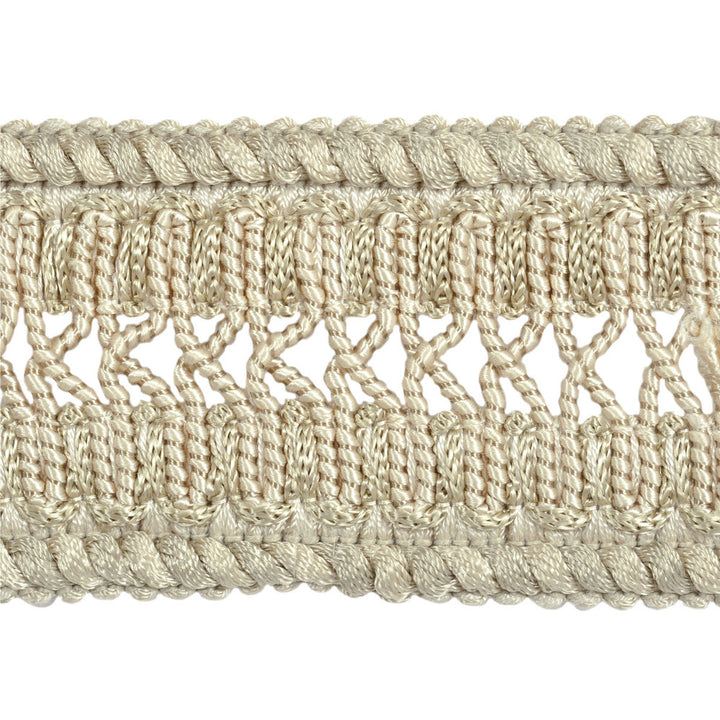 Gypsy Limestone by Kravet Couture Trim RAYON - 64%;COTTON - 18%;FIBRANNE - 18% China Horizontal: and Vertical: 2.5 - Fabric Carolina -