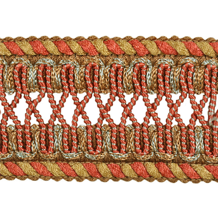 Gypsy Terra Cotta by Kravet Couture Trim - RAYON - 64%;COTTON - 18%;FIBRANNE - 18% China - Horizontal: - and Vertical: - 2.5 - Fabric Carolina -