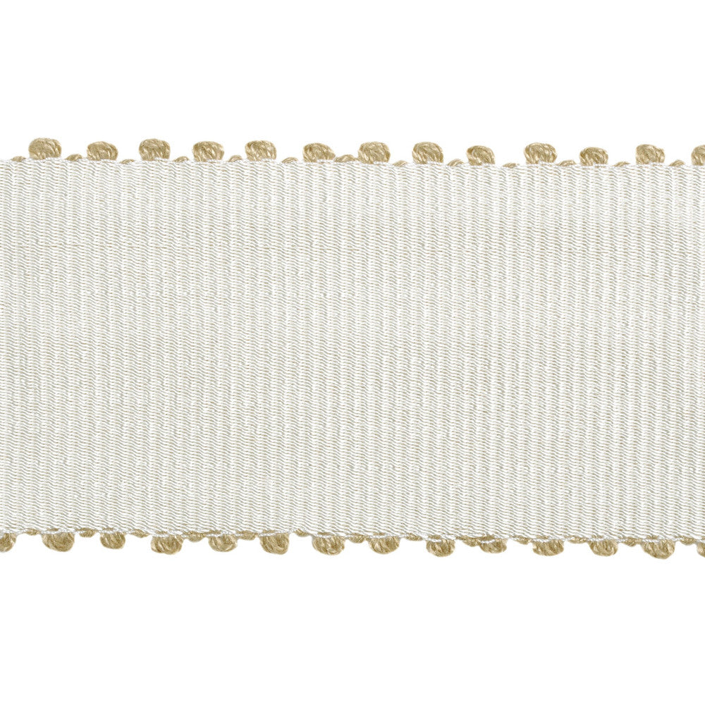 Abbey Road Chalk by Kravet Couture Trim - RAYON - 99%;POLYESTER - 1% India - Horizontal: - and Vertical: - 2 - Fabric Carolina -