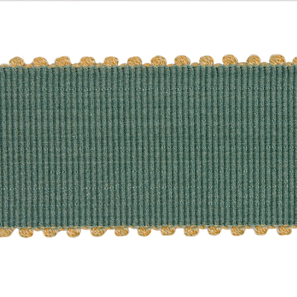Abbey Road Turquoise by Kravet Couture Trim RAYON - 99%;POLYESTER - 1% India Horizontal: and Vertical: 2 - Fabric Carolina -