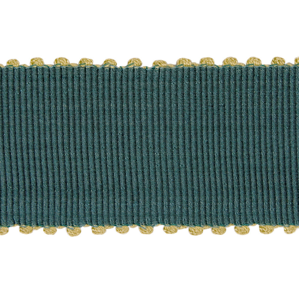 Abbey Road Peacock by Kravet Couture Trim - RAYON - 99%;POLYESTER - 1% India - Horizontal: - and Vertical: - 2 - Fabric Carolina -