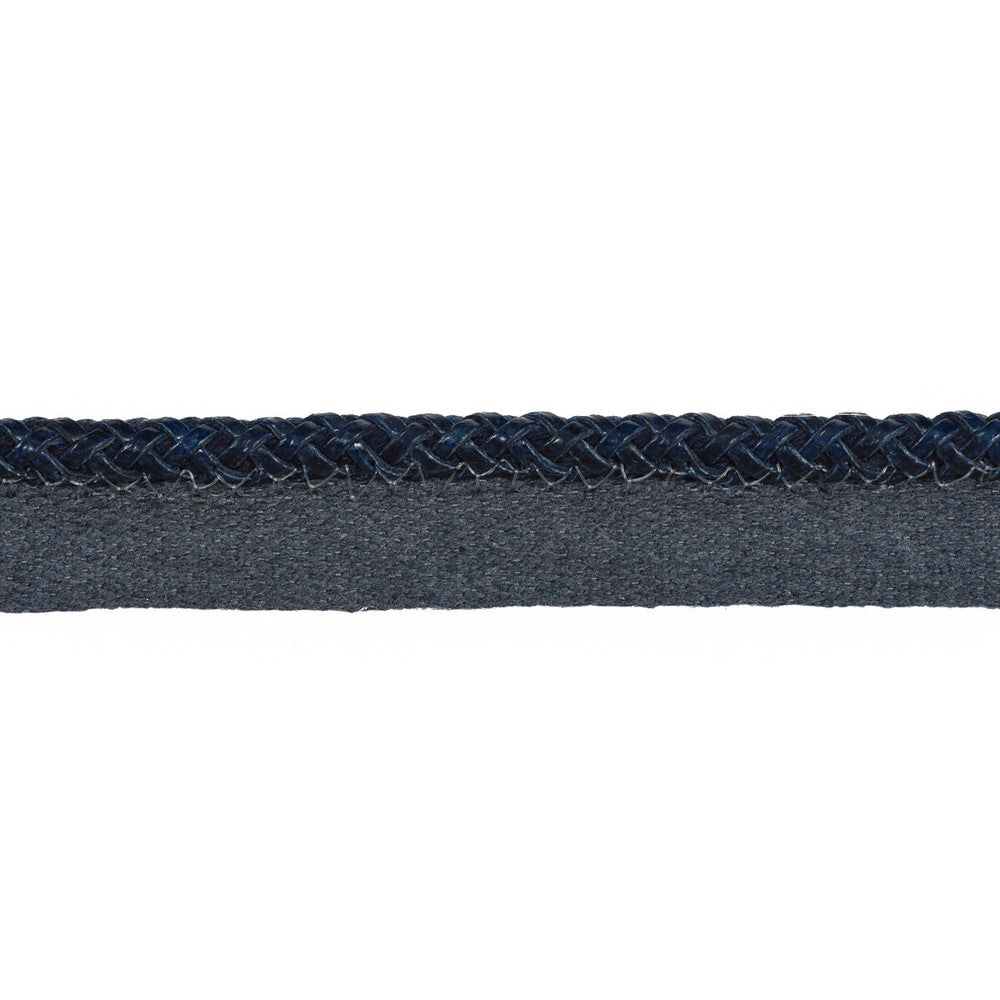Disco Denim by Kravet Couture Trim NOMAD CHIC POLYURETHANE - 91%;COTTON - 9% Spain Horizontal: and Vertical: 0.75 - Fabric Carolina -