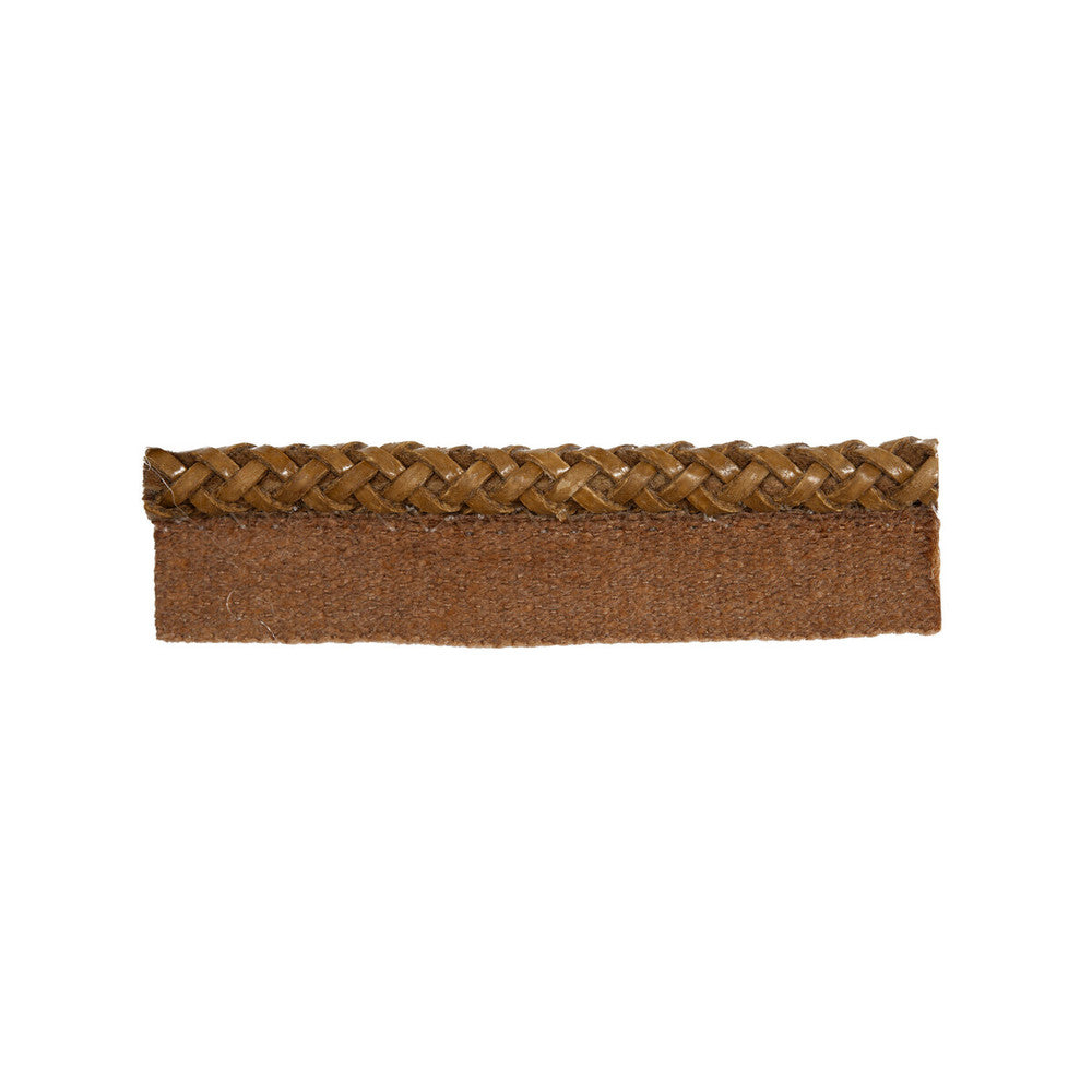 Disco Tawney by Kravet Couture Trim NOMAD CHIC POLYURETHANE - 91%;COTTON - 9% Spain Horizontal: and Vertical: 0.75 - Fabric Carolina -