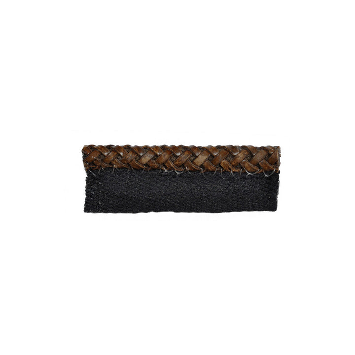 Disco Chocolate by Kravet Couture Trim - POLYURETHANE - 91%;COTTON - 9% Spain - Horizontal: - and Vertical: - 0.75 - Fabric Carolina -