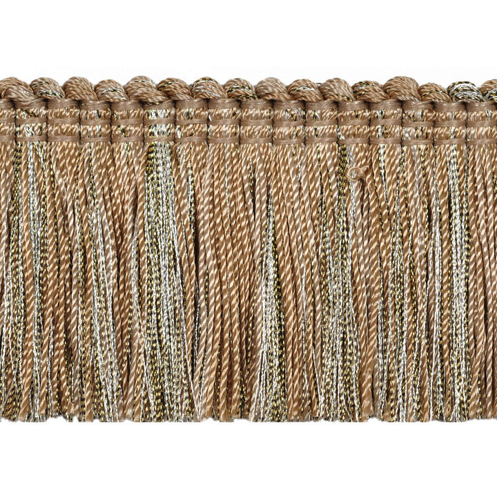 Shimmer Brush Platinum by Kravet Couture Trim RAYON - 55%;LUREX - 43%;NYLON - 1%;POLYESTER - 1% China Horizontal: and Vertical: 2 - Fabric Carolina -
