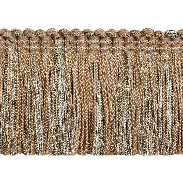Shimmer Brush Platinum by Kravet Couture Designer Trim RAYON - 55%;LUREX - 43%;NYLON - 1%;POLYESTER - 1% China Horizontal: and Vertical: 2 - Swanky Fabrics -