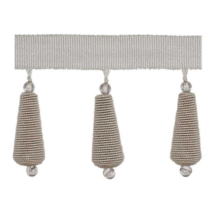 Gilded Teardrop Silver Moon by Kravet Design Trim RAYON - 40%;COTTON - 36%;METALLIC - 11%;VISCOSE - 10%;POLYESTER - 3% China Horizontal: and Vertical: 3 - Fabric Carolina -