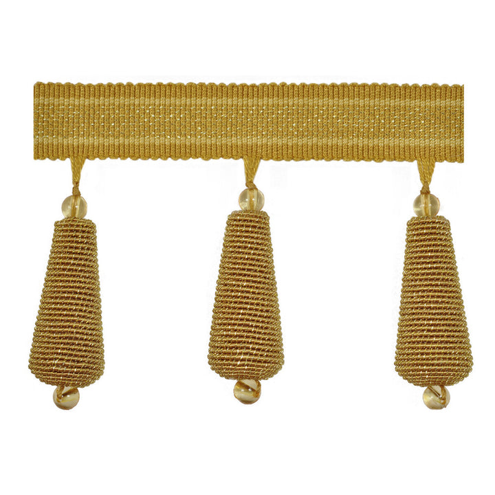 Gilded Teardrop Gold by Kravet Design Trim RAYON - 40%;COTTON - 36%;METALLIC - 11%;VISCOSE - 10%;POLYESTER - 3% China Horizontal: and Vertical: 3 - Fabric Carolina -