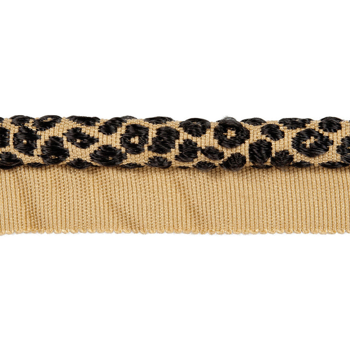 Cheetah Cord Mica by Kravet Design Trim - SILK - 48%;COTTON - 40%;FIBRANNE - 12% China - Horizontal: - and Vertical: - 1 - Fabric Carolina -