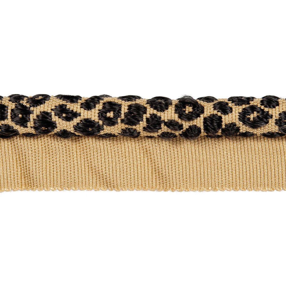 Cheetah Cord Mica by Kravet Design Trim - SILK - 48%;COTTON - 40%;FIBRANNE - 12% China - Horizontal: - and Vertical: - 1 - Fabric Carolina -