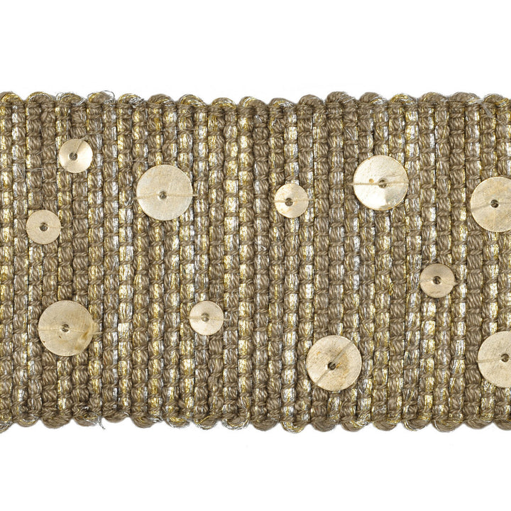 Starry Night Nickel by Kravet Couture Trim Kravet Couture Trim Starry Night NickelTrim METAL - 55%;RAYON - 33%;METALLIC - 12% India </p><p>Repeat: H: , V: 2 - Fabric Carolina -
